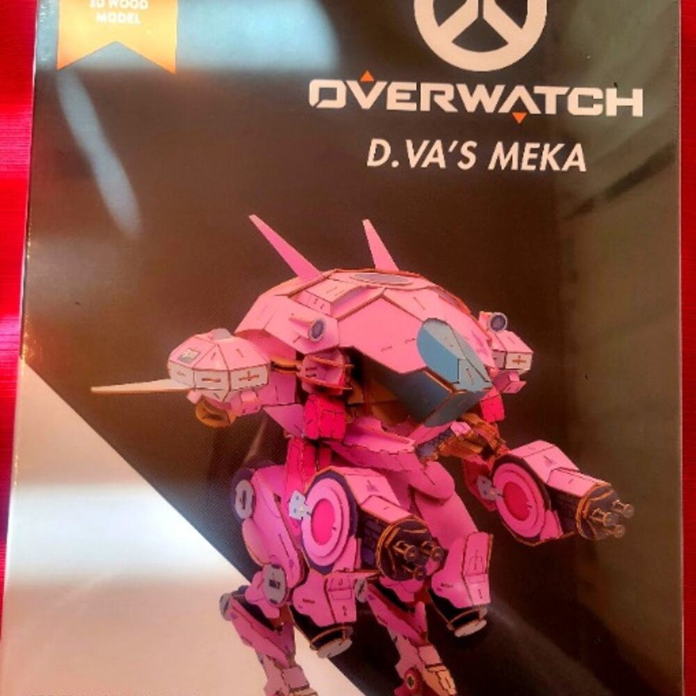 unopened Overwatch D.Va MEKA 3D Model Figure 18'